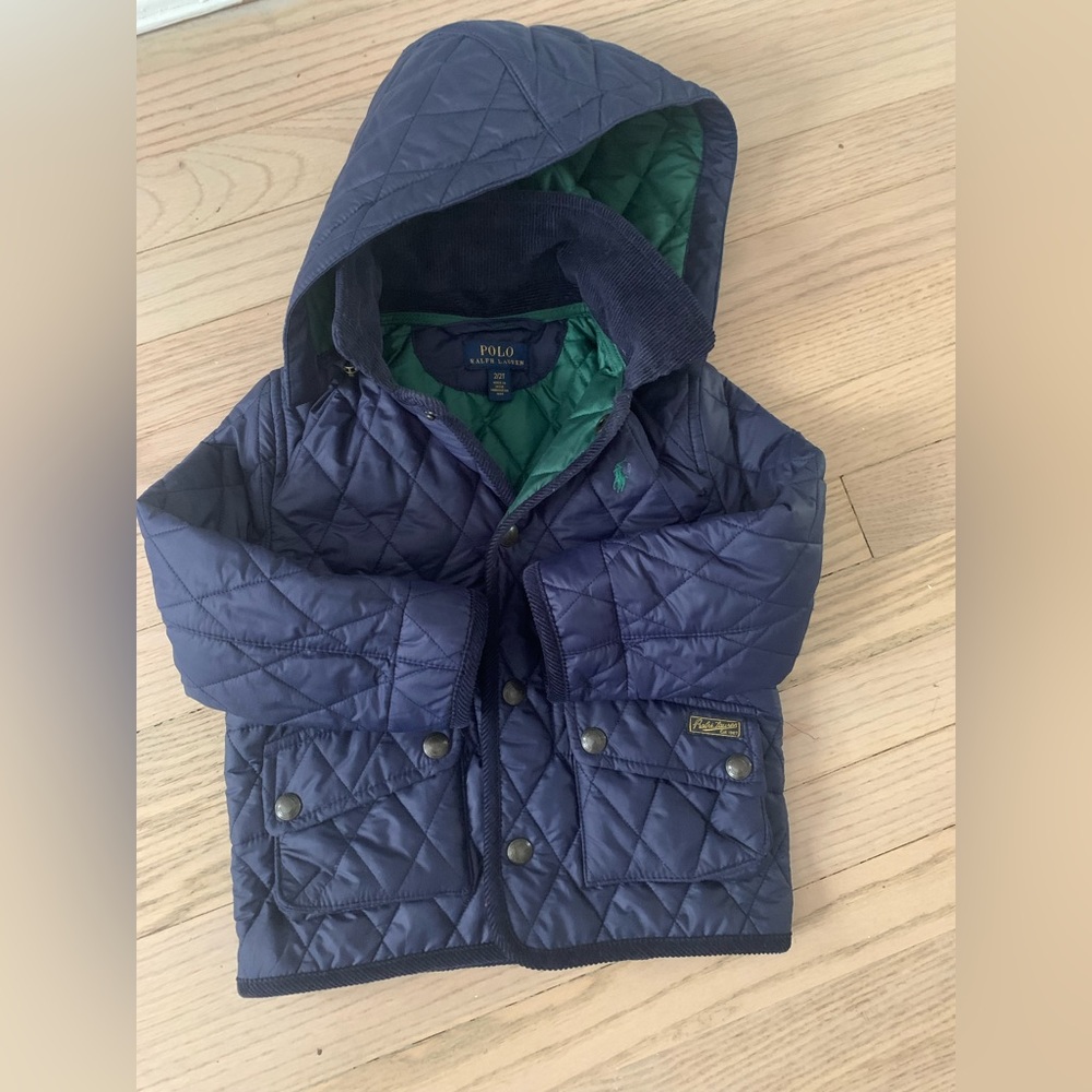 Polo Ralph Lauren toddler/kids quilted jacket size 2T
